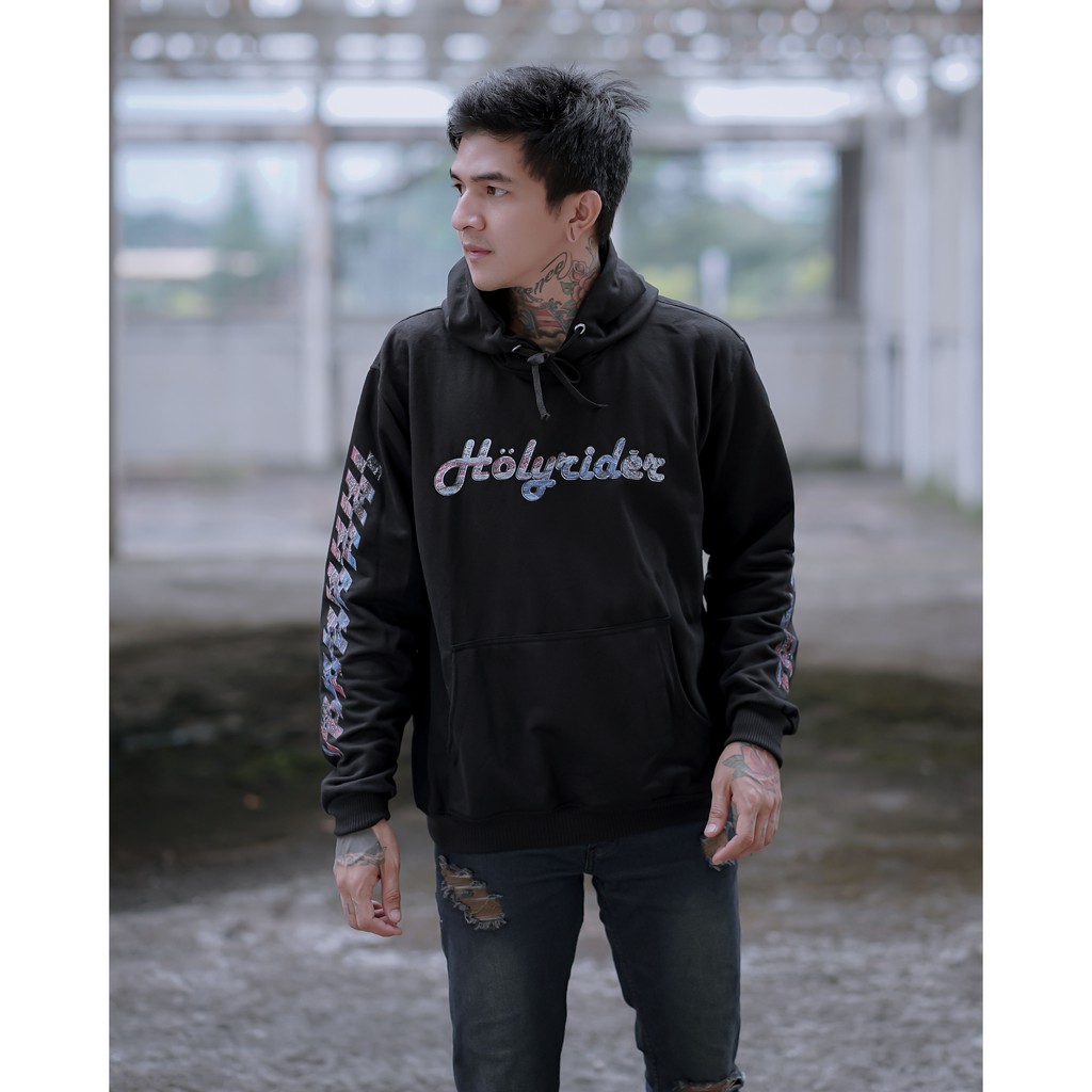 SNAKE HOLYRIDER SWEATER HOODIE // SWEATER HOODIE ORIGINAL PRIA DAN WANITA