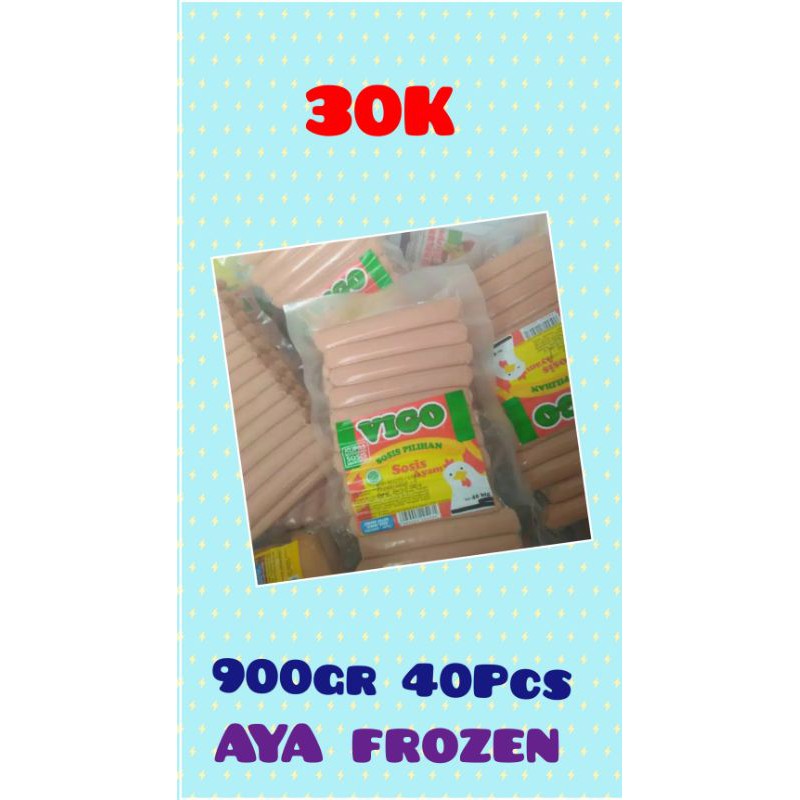 

sosis ayam vigo isi 40pcs