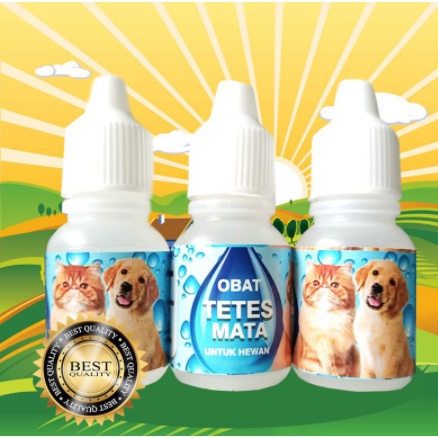 Obat Tetes Mata Kucing Kitten Kelinci Anjing Anti Iritasi Kucing Obat Belekan