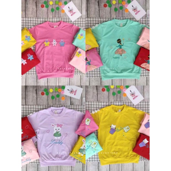 SWEATER ANAK PEREMPUAN USIA 2-11 TAHUN / SWITER ANAK / SWEATER ANAK IMPORT / ATASAN ANAK PEREMPUAN