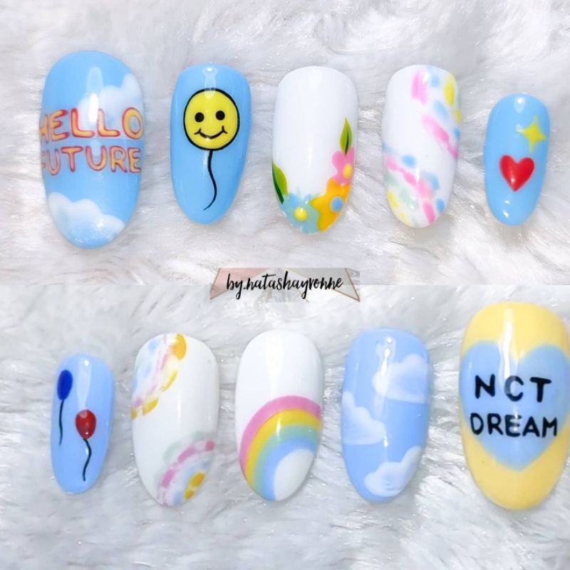 NCT Dream - Hello Future (2) fake nails kuku palsu