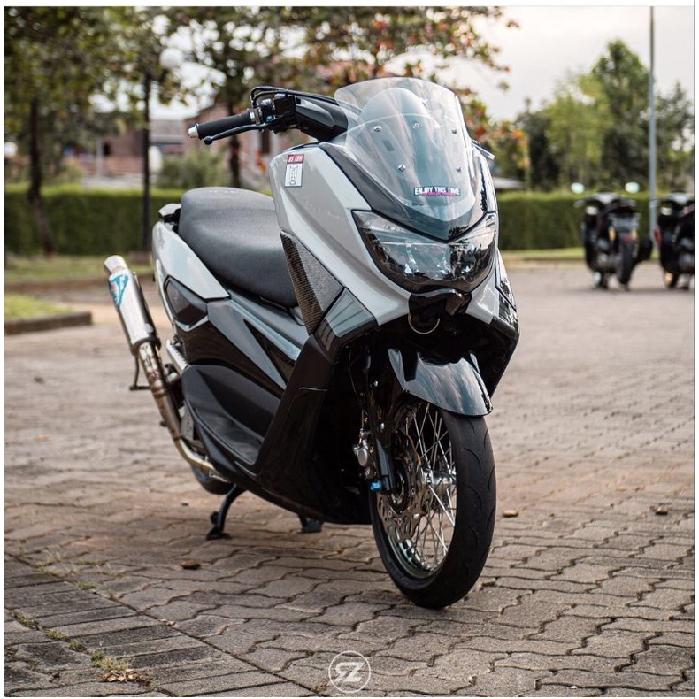 windshield original nmax old (clear  smoke iceblue)