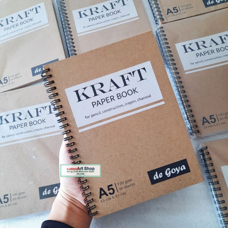 de Goya Kraft Paper Book A5 120gsm