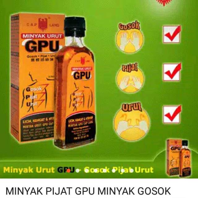 GPU Minyak Urut 30 ml