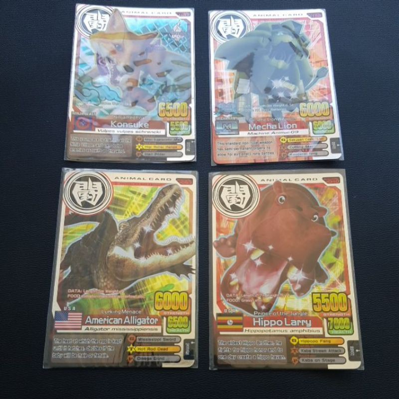 ANIMAL KAISER SILVER SET ISI EMPAT ANIMAL CARD Ver Evo 4