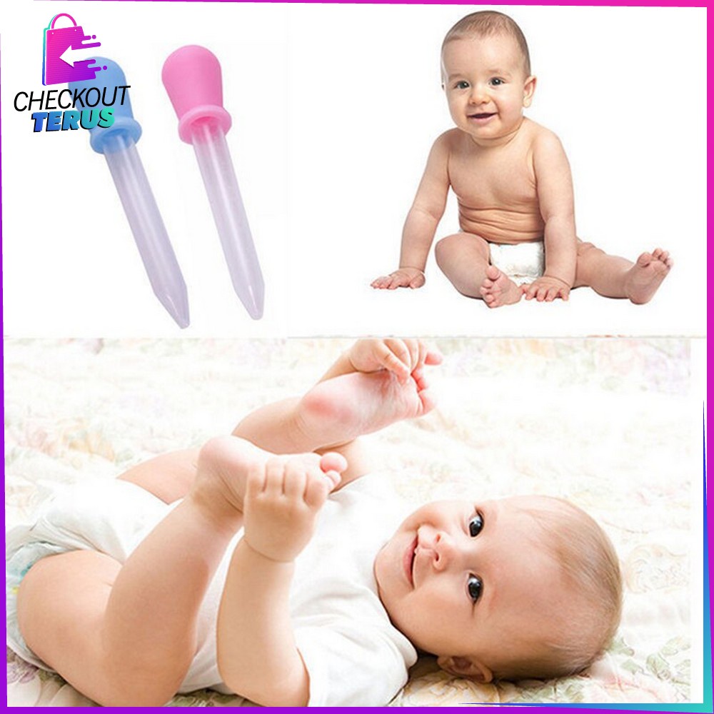 CT C48 Pipet Tetes Bayi Pipet Obat Ukuran 5ml Pipet Alat Bantu Minum Obat Bayi Baby Medicine Feeder Pipet Tetes Obat Anak Bayi