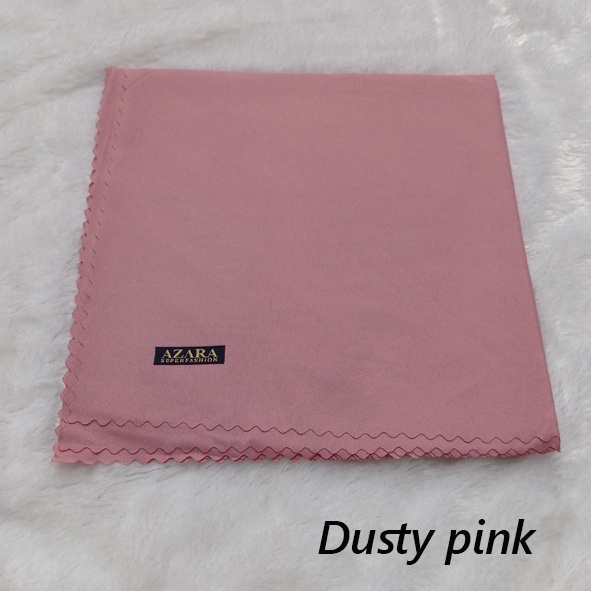 Segi empat voal oscara polos / jilbab polos azara-dusty pink