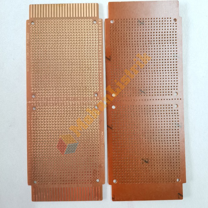 Papan PCB Titik Lobang IC 7,5 x18,5 Cm PCB  Titik IC