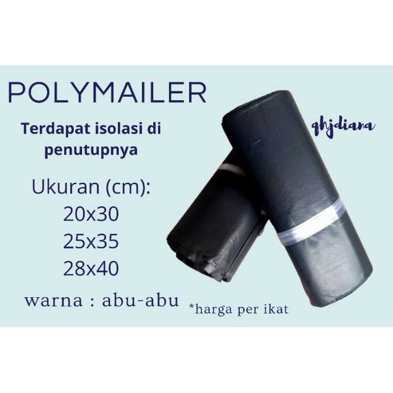 

polymailer 25x35cm polymailer murah plastik packing plastik olshop