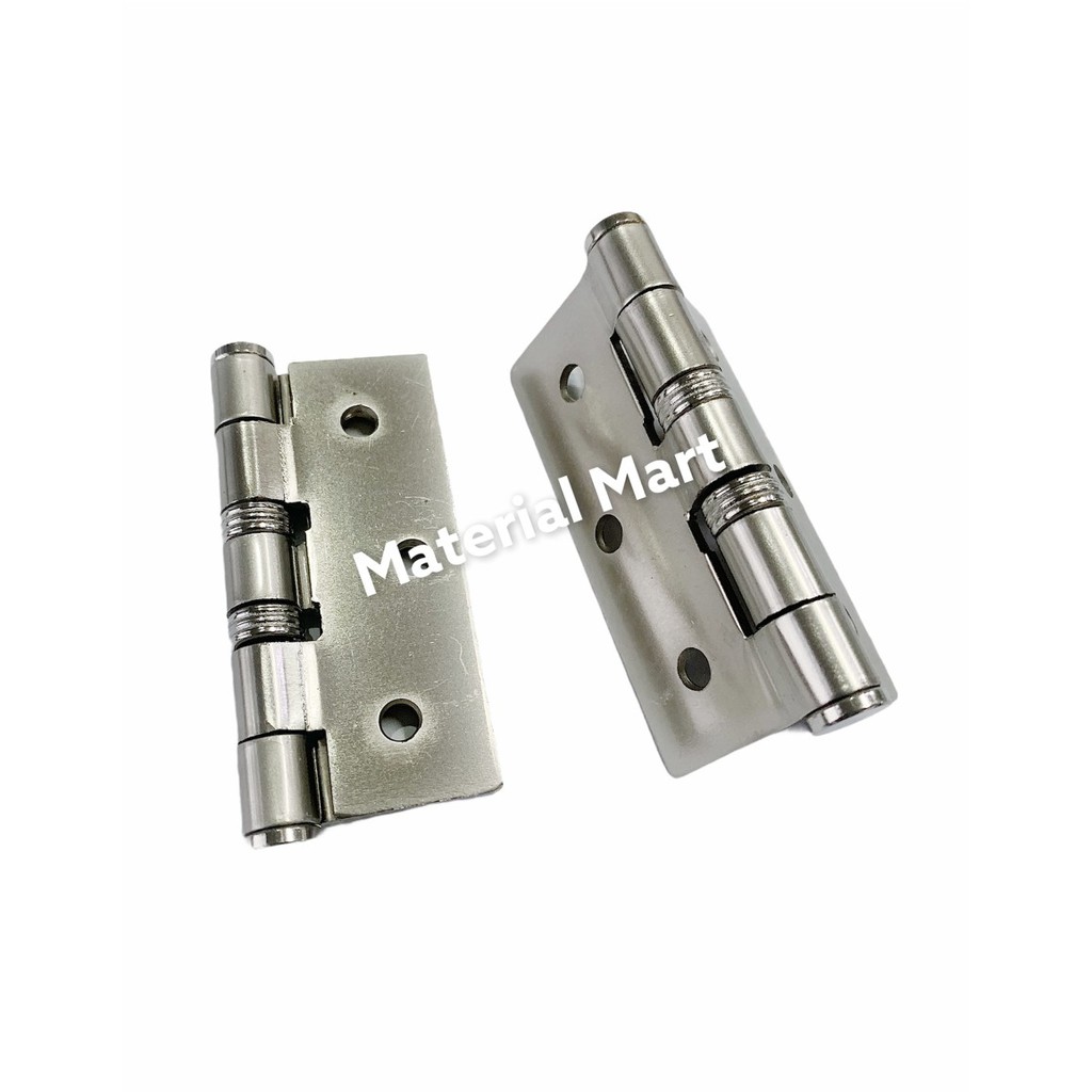 Engsel Pintu Stainless Kuning 3 Inch | Engsel Jendela Besi 3&quot; | Hinge | Material Mart