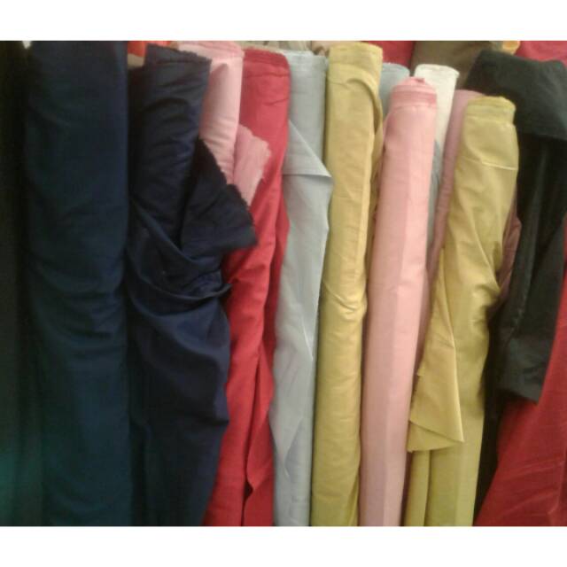 Katun Jepang Polos Kain Meteran Harga Per 0 5m Shopee Indonesia