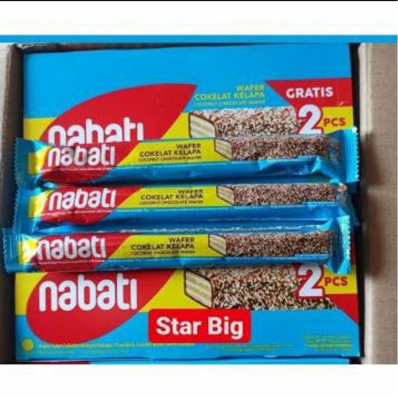 

Nabati Wafer Coklat Kelapa