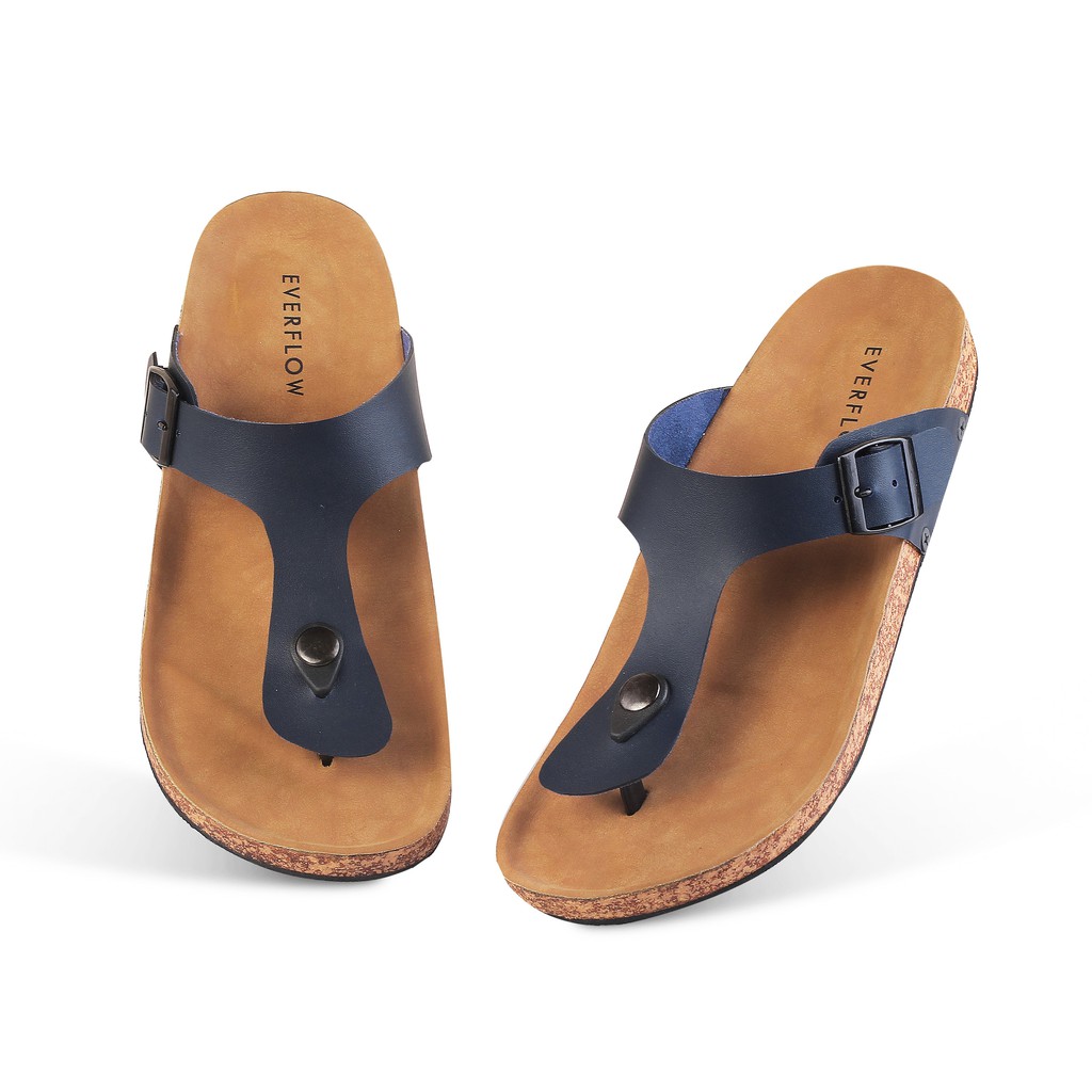 MiRAi Sandal Pria Casual Sandal Jepit Big Size Jumbo Trendy Terbaru Kekinian Sandal Puyuh Santai