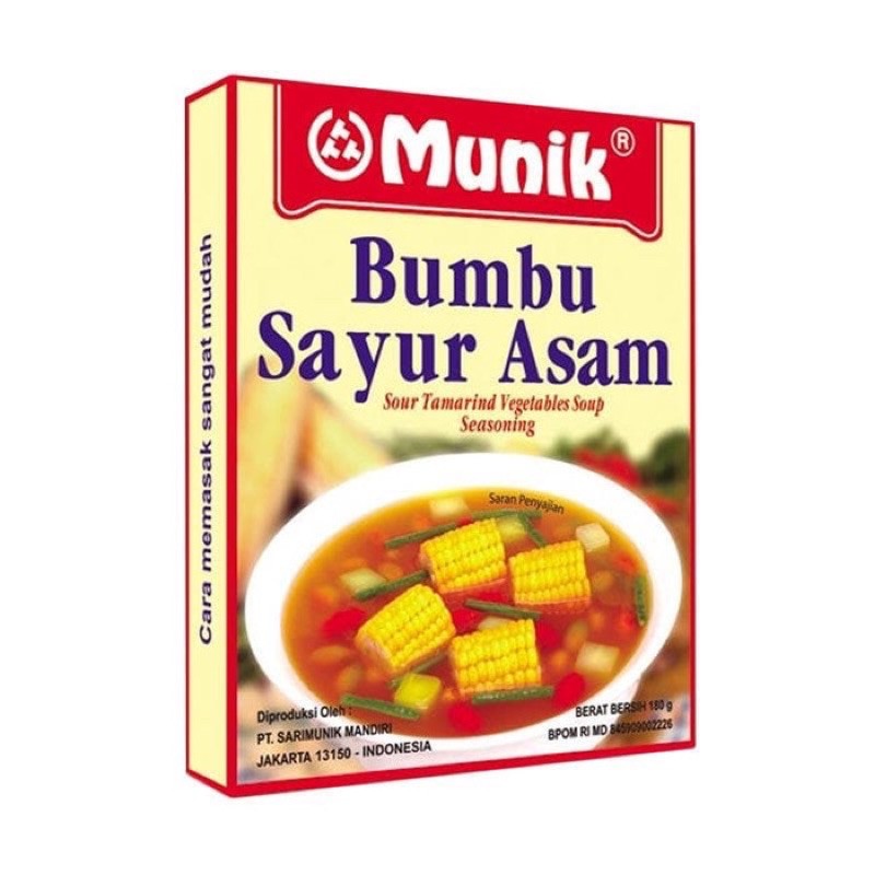 

MUNIK Bumbu Sayur Asam [180 gr]