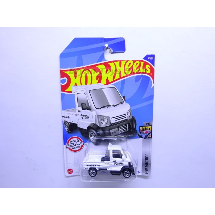 Hot Wheels Mighty K Putih Card Ketekuk