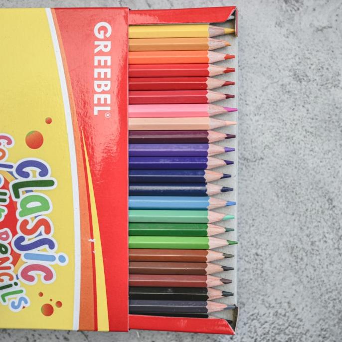 

Pensil Warna Greebel 24 Warna / Classic Colour Pencils