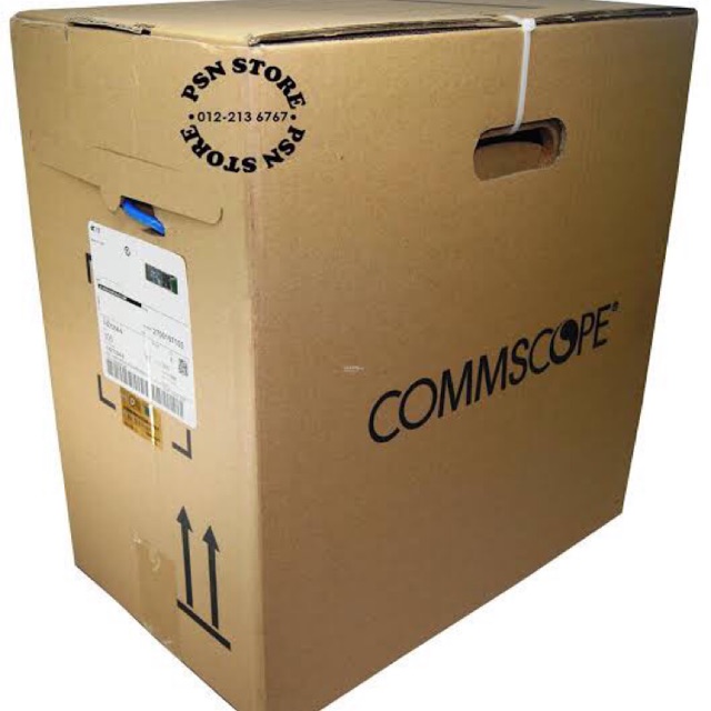 CABLE KABEL UTP CAT6 COMMSCOPE AMP RG45 305 METER 305M 1000 FEET