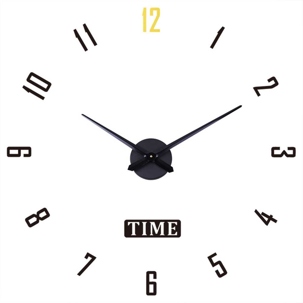 Geekman Jam Dinding Besar DIY Giant Wall Clock Arabic 120 cm - DIY-203