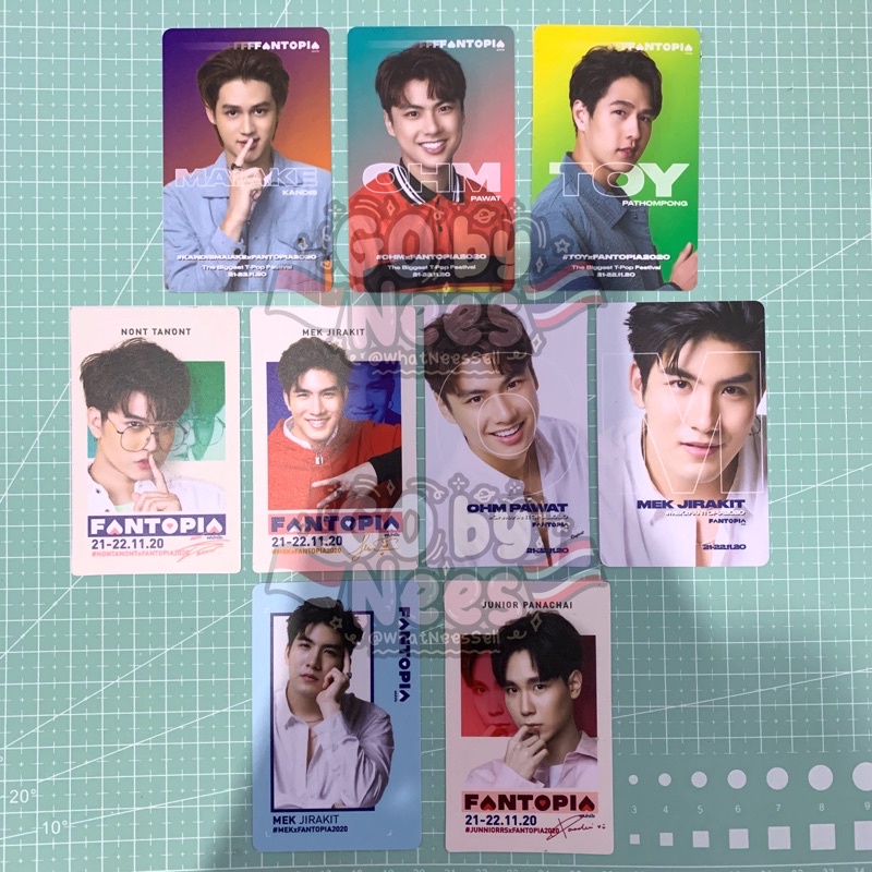 [READY STOCK ✅] JASTIP FANTOPIA 2020 : Official Merchandise & Token Card Ohm Pawat
