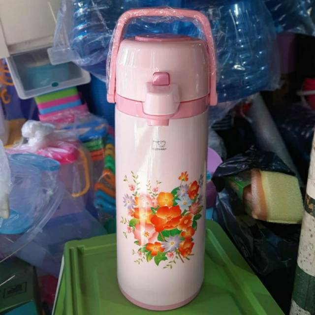 Thermos Air Panas Pump 2.5 Liter Elephant