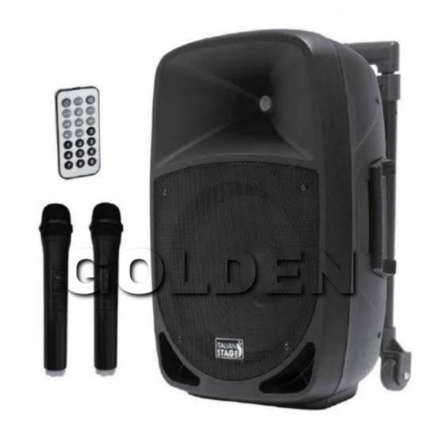 Speaker Portable Wireless Italian Stage FR12 AW Original 12 inch Bluetooth