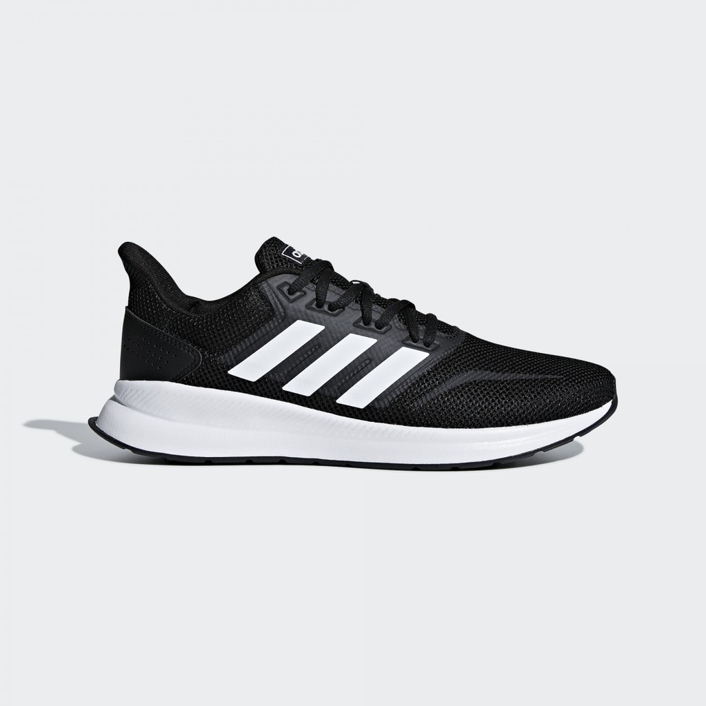 Adidas Running Runfalcon Shoes Pria Hitam Original BNIB - F36199