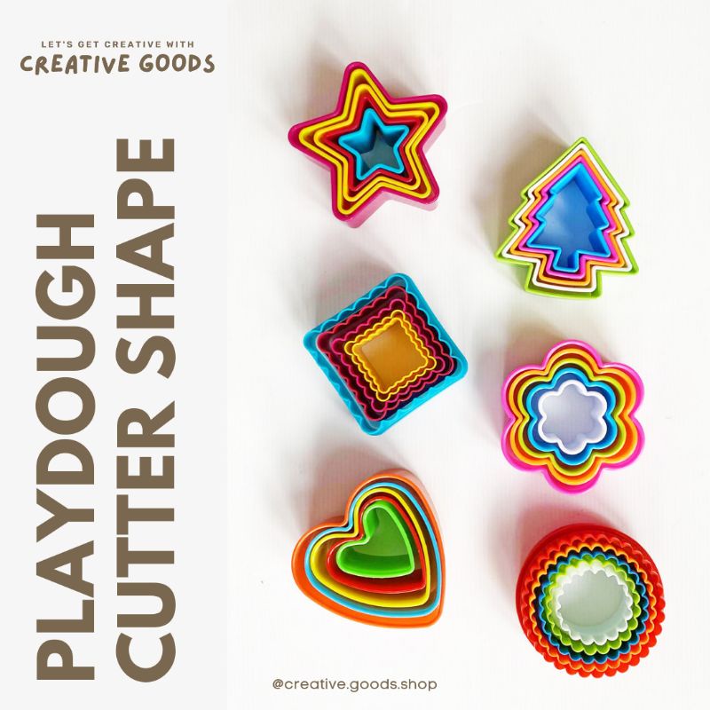 Playdough Cutter / cetakan playdough /cookie cutter