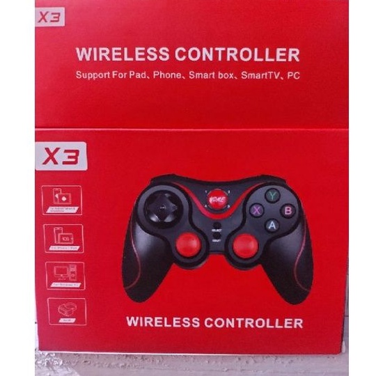 X3 Gamepad Bluetooth Joystick HP Android Smartphone &amp; TV Box