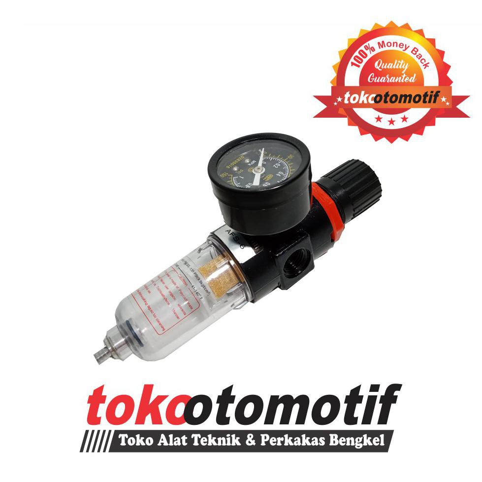Air Filter Regulator Single 1/4" EINHILL / Filter Water Trap Kompresor Best Seller