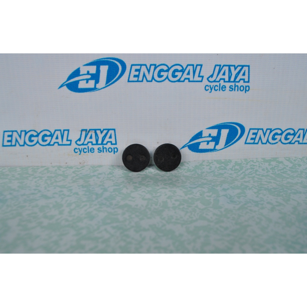 Sepasang Kampas Rem Cakram Sepeda - Disc Brake Pad Bulat Bundar United Cstar BR350 Genio Patrol Domi