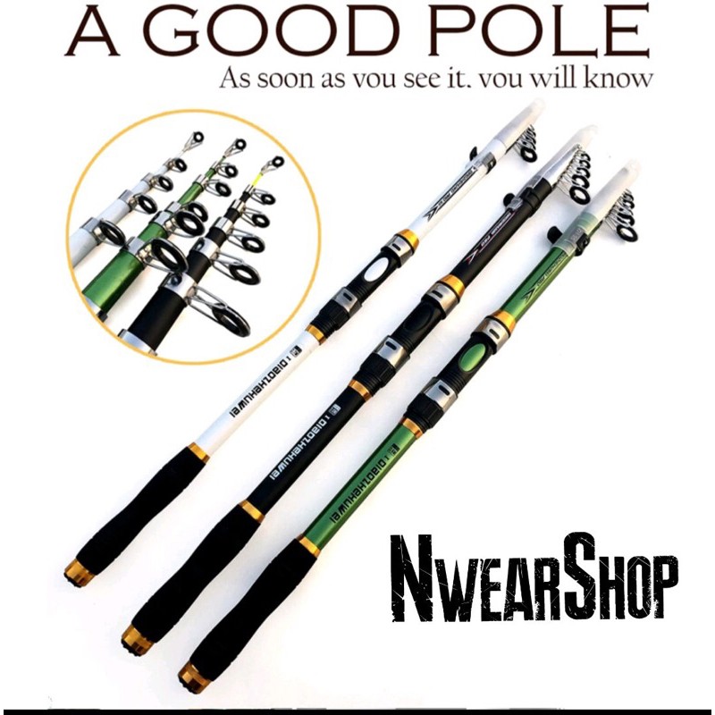 Joran Pancing Rod Pole Carbon Fiber - Ghotda