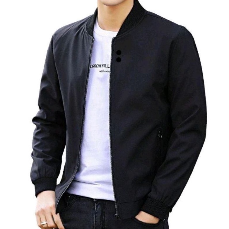 JAKET PRIA BAHAN POLYESTER IMPORT TASLAN PREMIUM