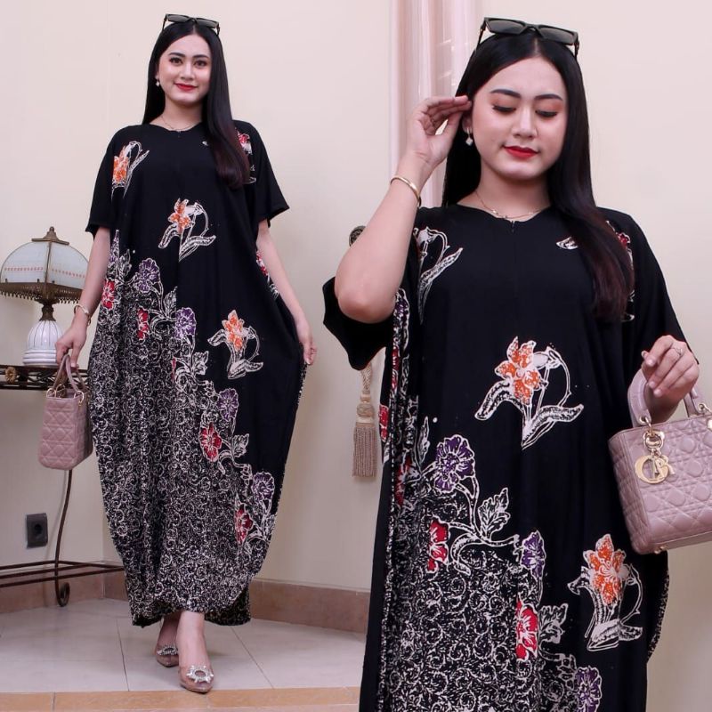 Long dress Lowo Cap / Long Lowo Cap Soft / Dress Lowo Cap Handmade Busui Bumil / Daster Lowo Cap Enc