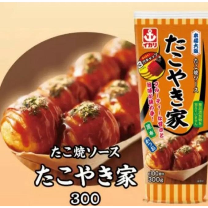 

Ikari Saus Takoyaki 300gr - Standard