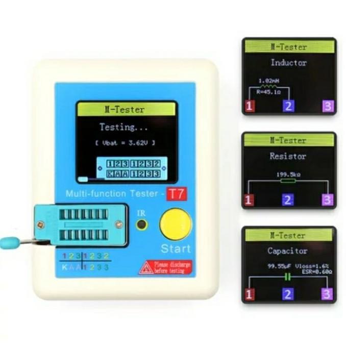 New Esr Meter Terbaru Tipe Tc1 Lcr Smart Tester