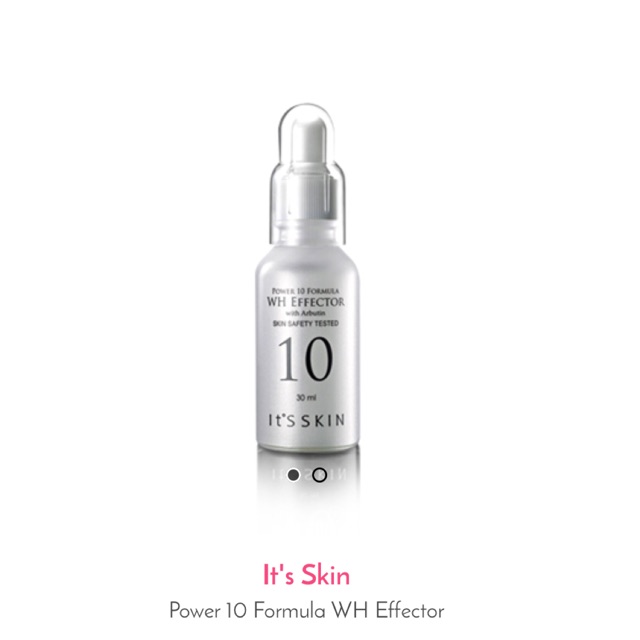 It's skin power 10 formula WH Effector