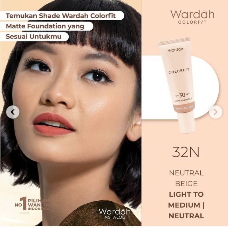 WARDAH COLORFIT MATTE FOUNDATION