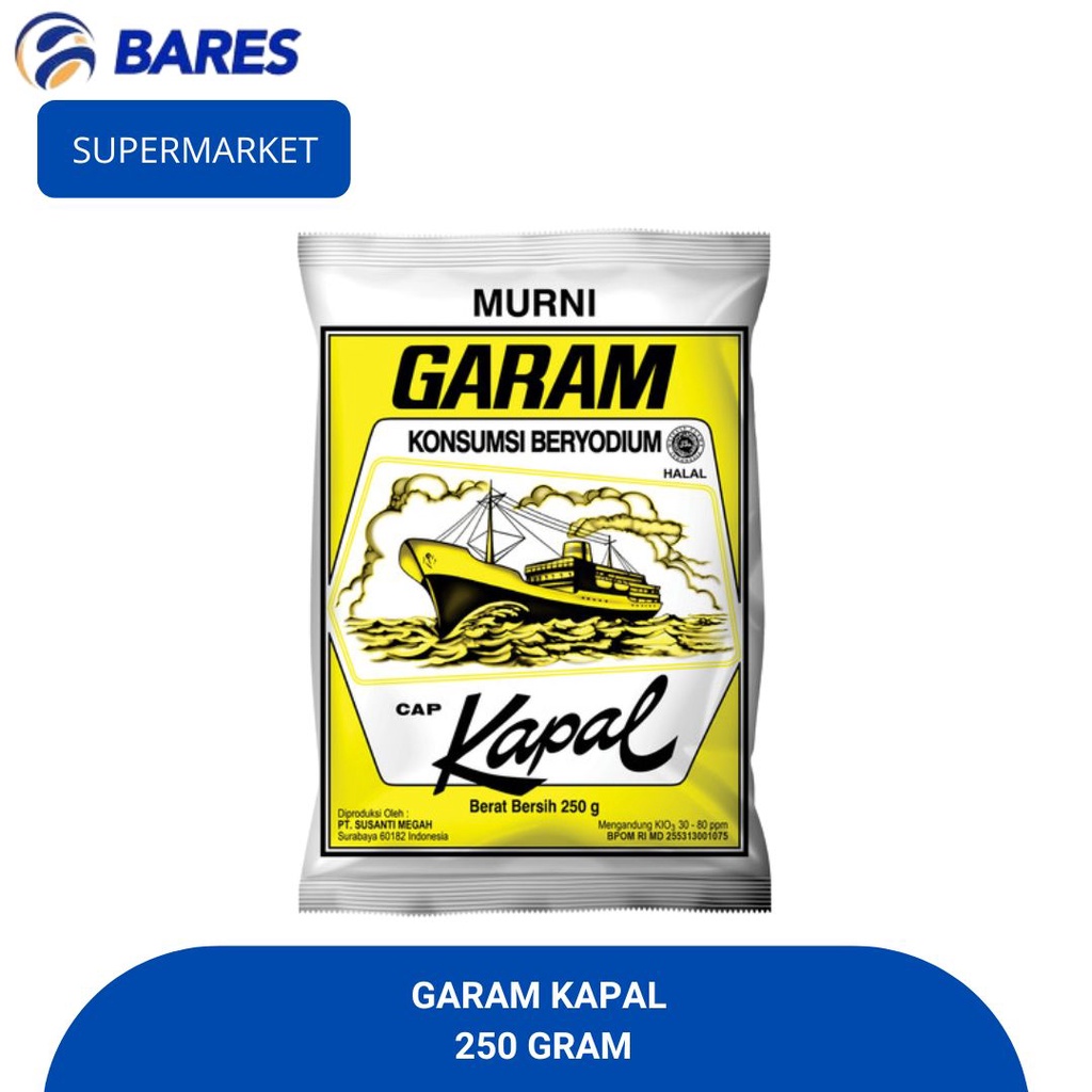 

Garam Kapal 250 Gram