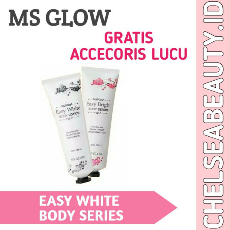 EASY WHITE BODY SERIES MS GLOW / BODILOTION MS GLOW