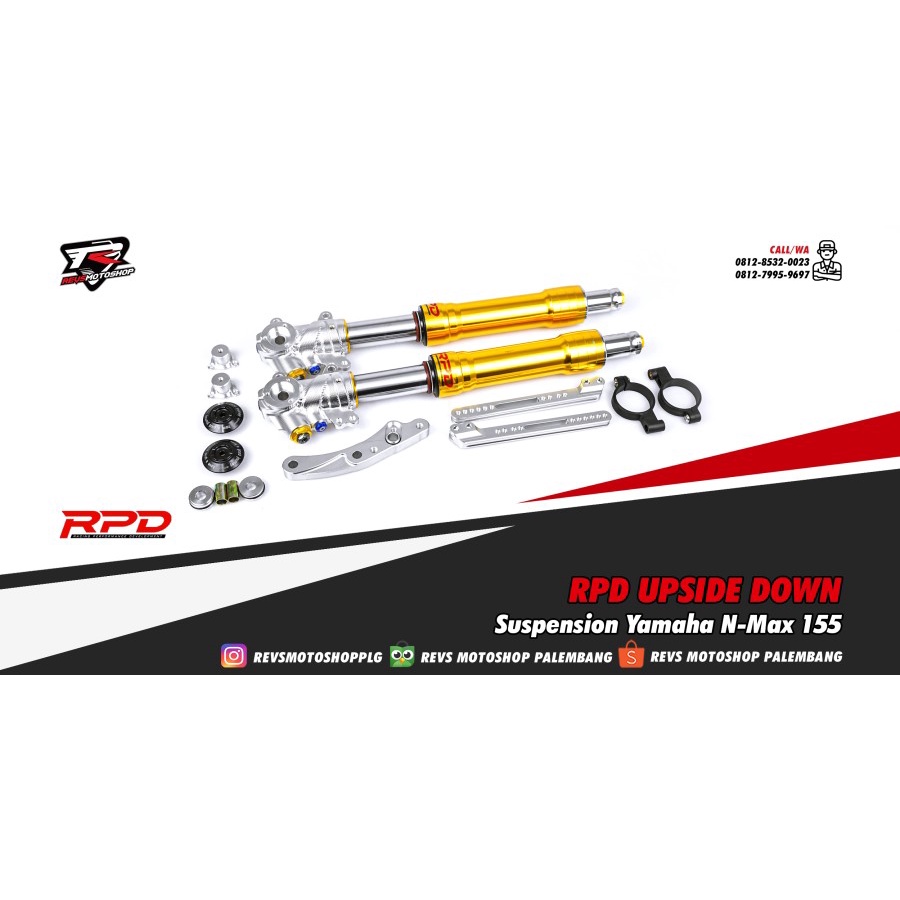 RPD Up Side Down Suspension Yamaha N-Max 155