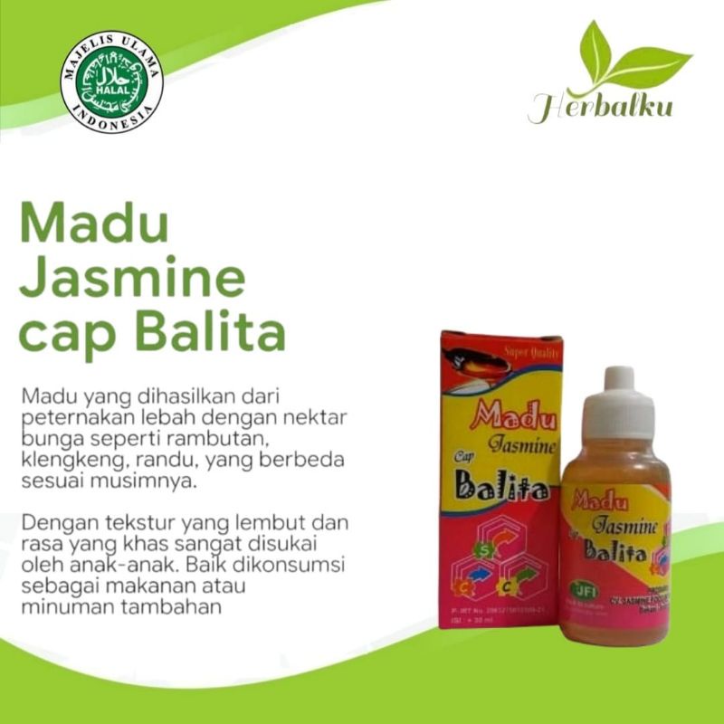 

Madu Jasmine Cap Balita super quality