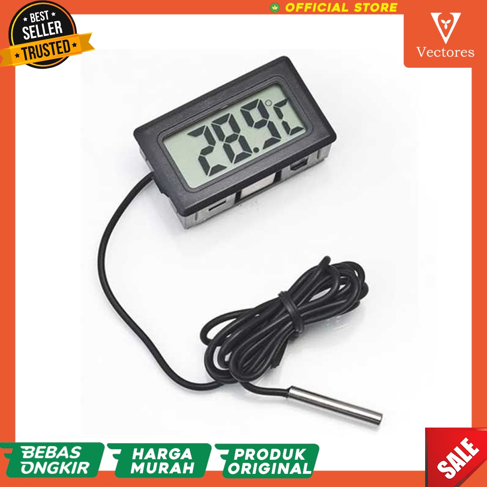 Pengukur Suhu Digital Termometer Thermometer Aquarium Akuarium