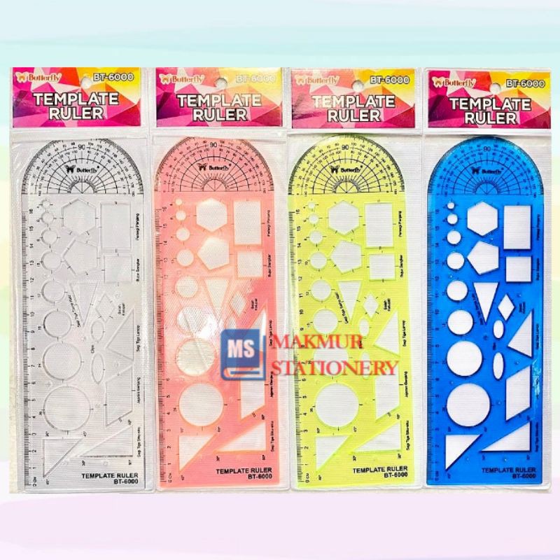 

Penggaris Plastik / Cetakan Butterfly BT 6000