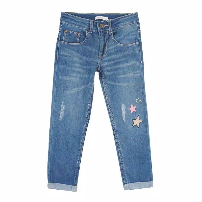 celana jeans kids icon anak perempuan  size 4-14 tahun