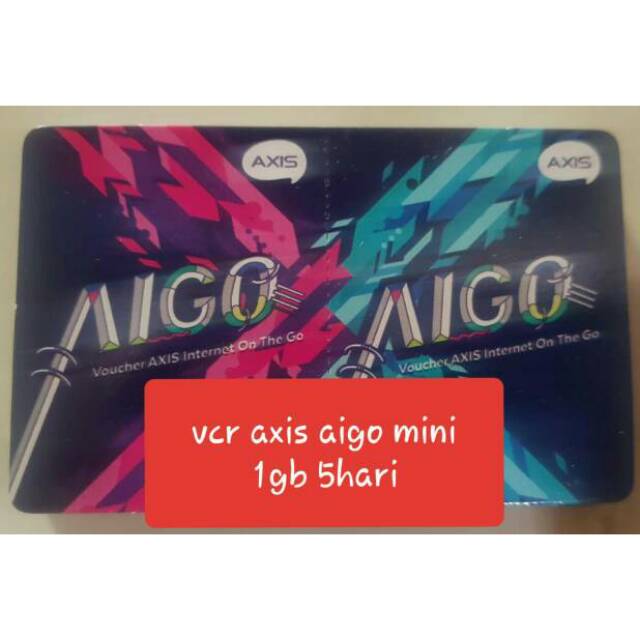 Vcr axis aigo 1gb 5hari
