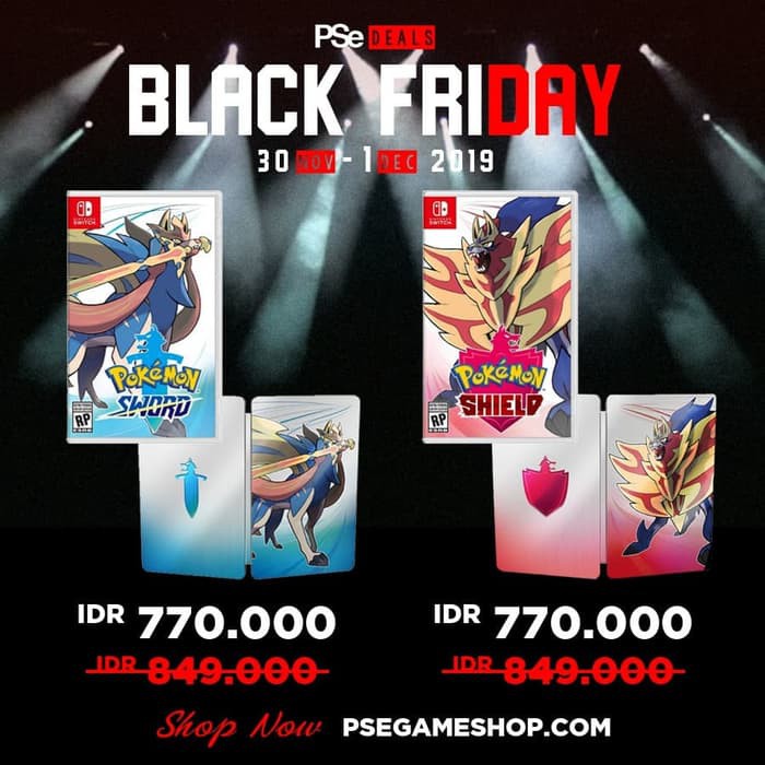 pokemon shield switch black friday