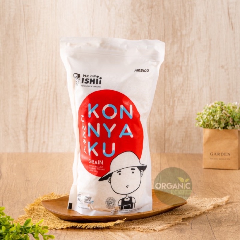 

Shitataki Rice / Konyaku Grain 1kg