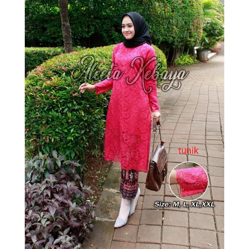 Set Kebaya Brukat Moderen