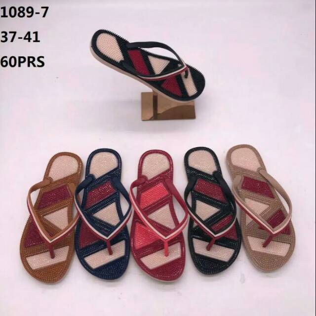 Sandal balance1089 wanita/sandal duri wanita/sandal karet duri wanita