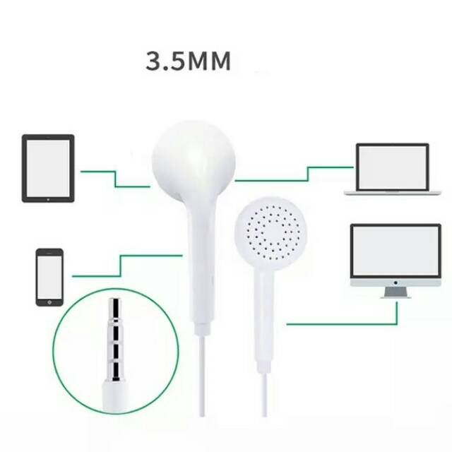 HEADSET XIAOMI HANDSFREE XIAOMI EARPHONE XIAOMI BUAT SEMUA JENIS SMARTPHONE JACK 3,5MM